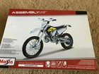 New Maisto 1 12 Die Cast Assembly Line Motorcycle Kit Husqvarna Fe 501