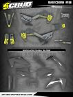 Plastics   Graphics Husqvarna Te Fe 2020 2021 2022 2023 Gray Yellow