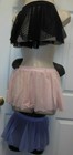Capezio Sweet Pea Lace Girls Dance Skirt Pullup Rosette Accent Ballet Classwear