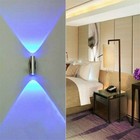 2pcs Waterproof Modern Led Wall Light Sconce Exterior Lighting Outdoor Lamp Us88