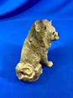French Porcelain Figurine Of Chow Chow Dog