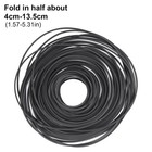 100 Pcs Square Rubber Drive Belts Replacement For Cassette Recorder Audio Repair