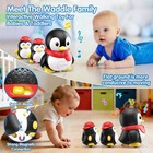Baby Toys 6-12 Months Musical Dancing Talking Penguin Tummy Time Toys Set Mam   