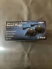 Feit Electric Triple Outlet Outdoor Smart Plugs Alex   Google Compatible 2-pack