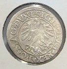 1561 Poland lithuania Sigismund 2 Half Groschen Nice Original Fine  Chrc