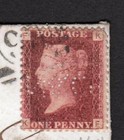Penny Red Plate 164 With  n   Co  Perfin Used On Cover