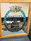 Vintage Bartles   And Jaymes Premium Wine Cooler Logo Bar Mirror 19  X 15 5 