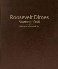 Roosevelt Dimes  Starting 1946 Date  Mintmark Set-whitman Prestige    Album