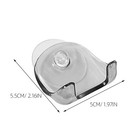  2 Pcs Razor Holder Shaving Accessories Men Suction Cup Storage Wall