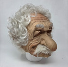 Vintage Cesar  81 Albert Einstein Mask Rubber Latex Halloween Rare Htf Hair