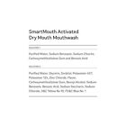 Smartmouth Activated Dry Mouth Mouthwash   Bad Breath Relief  16 Fl Oz  1 Pack