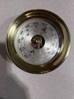 Vintage Chelsea Boston Marine Aneroid Barometer Brass Ship Nautical Open Dial