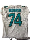 Nfl Miami Dolphins Game Worn Football Jersey  74 Jermon Bushrod Size 48