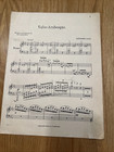 Vintage 1890s  1900s  And 1920s Sheet Music  Lot Of 5