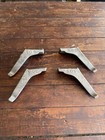 4 Antique Cast Iron Furniture  Cabinet  Small Industrial Legs- Restored Nice