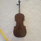 Antique Hopf Stamped 4 4 Violin Body - Vintage German Trade Fiddle Project