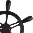 15         Dia Vintage Ship Boat Black Steering Wheel