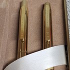 Centennial Pen Pencil Set Mechanical Ball Point Gold Tone Original Box Vintage