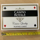 Cartamundi Casino Royale Playing Cards James Bond 007  2-decks  Linen Finish