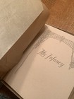 Antique Vintage Baby Book My Infancy Unused With Original Box