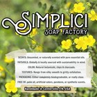 Simplici Roughcut Simply Lye Bar Soap  40 Oz 1133grams Per Box 