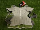 Maverik 2025 Mx Ekg Lacrosse Shoulder Pads Grey white Large New