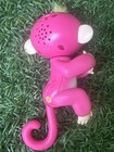 Wowwee Fingerlings  Pink Monkey Bella Interactive Baby Pet Working