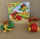 Duplo Read   Grow Building Set  retired complete  let   s Go  Vroom  Great Cond 