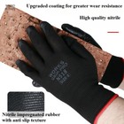 12-72pairs Works Ultra-thin Gloves Polyurethane Palm Coated Nylon Shell Discount