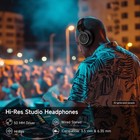 Wired Headphones  Over Ear Headphones For Studio Monitor   Mixing Dj