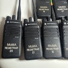 Lot Of 9 Motorola Xpr 3300 Uhf Digital Two-way Radio Walkie Talkie No Batteries