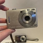 Lot Of 3 Digital Cameras Sony Dsc-w50  Canon Powershot  Olympus Fe   Iphone Part