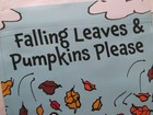 New peanuts Fall Garden Flag snoopy  Falling Leaves   Pumpkins Please 12 5 X 18 