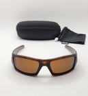 Oakley Custom Gascan Polished Rootbeer New Galaxy Brown Polarized Authentic Rare