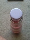 1990 2000 s Red Wax Cloudy Smoke Liquid Lava Lamp Bottle Only
