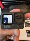 Gopro Hero9 Black Action Camera Bundle  W  Case 3 Bat Mounts  And Sd Card