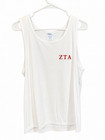 Zeta Tau Alpha Zta Sorority American Flag Tank Top- Size Medium-new 