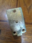 Brass Yale Safe Deposit Box Lock  No Key  Possibly Vintage