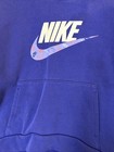 Nike Purple Girls Sweatshirt Hoodie Youth Xl Graphic Swoosh