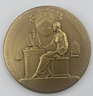Vtg 1933 U s  Mint Director Nellie Tayloe Ross Commemorative Bronze Medal 75mm