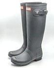 Hunter Women s Original Tall Matte Black Rain Boots - New W  Box - Pick Size