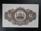 Early Date 1965 Gibraltar   5 Banknote Fresh Original Gef