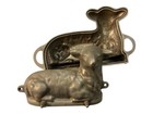 Vintage Cast Aluminum Lamb Large 14    Heavy Duty Display Cake Mold For Baking
