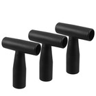 3 Pcs Snow Shovel Handle Rake Replacement Garden Tool Heavy-duty Tools