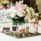100 Pcs Plastic Heart Shape Floral Picks Card Holders For Wedding Bouquet Bir   