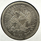 1853 25c Liberty Seated Quarter  88003 