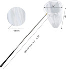 Professional Insect And Butterfly Net With 14  Ring  26  Net Depth  59 