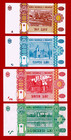Moldova Rare Set Of 4 X 2015 Unc Notes 1  5  10   20 Lei  King Stephen The Great