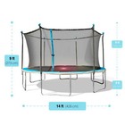 Bounce Pro 14ft Trampoline With Flash Lite Zone