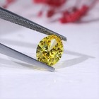 6 00 Ct Lab Grown Loose Diamond Yellow Color Oval Cut Vvs1 Clarity Cvd Certified